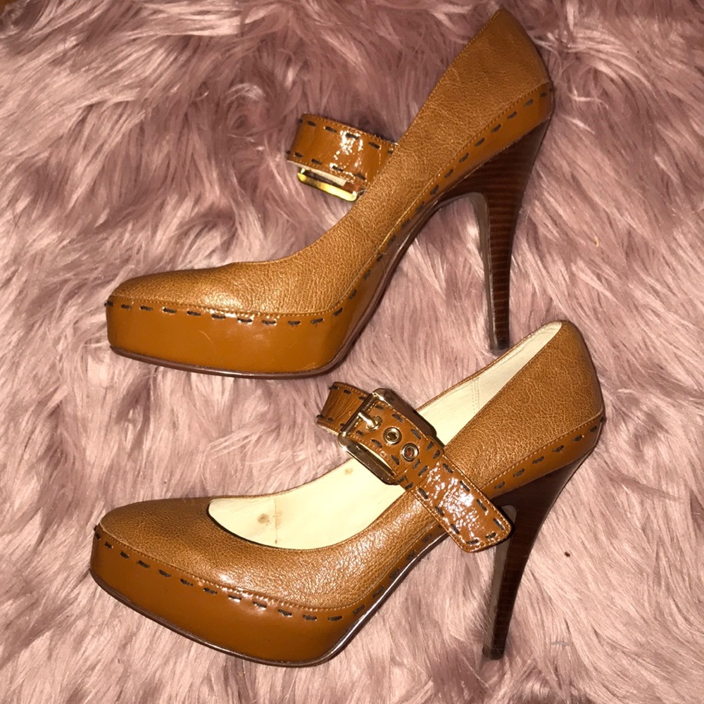 Brown heels